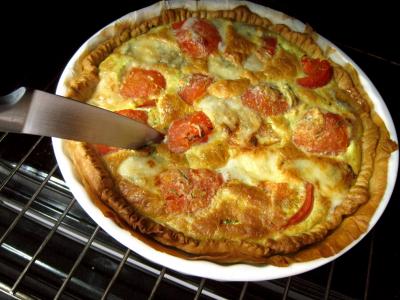 Quiche aux tomates et au gorgonzola façon italienne - 12.2