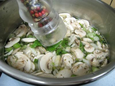 Soupe de morue aux champignons - 10.4