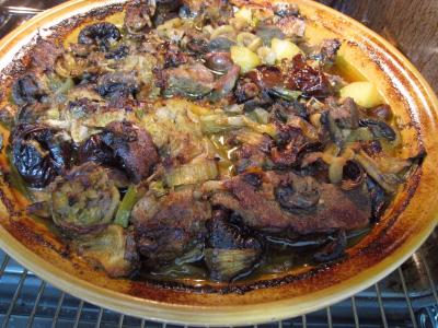 Photo : Tajine au gigot de mouton