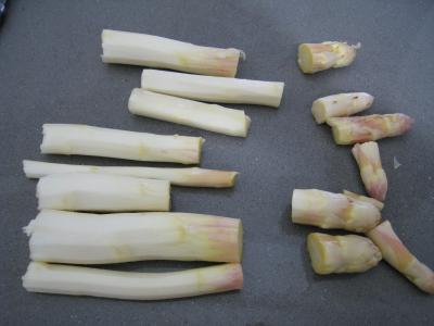 Polenta aux ognasses, aux épinards et aux asperges - 6.1