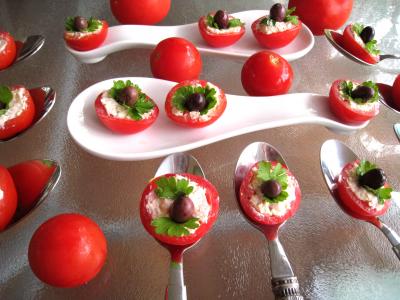 Tomates-cerises à la Mozzarella
