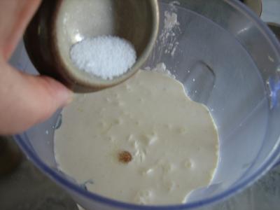 Clafoutis aux petits pois et aux poires - 3.1