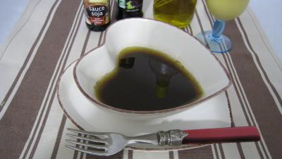 Cuisine diététique : Ramequin de vinaigrette au gingembre