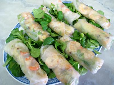 Image : Rouleaux de printemps