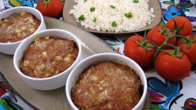 Cuisine niçoise : Petits gratins d'aubergines à l'italienne