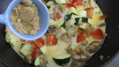 Aubergines aux épices et ces coquillettes - 8.4