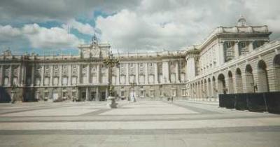 Photo : Photo du Palais Royal à Madrid en Espagne