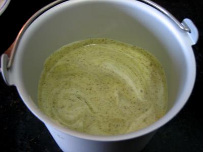Sorbet aux kiwis et sa crème à l'ananas - 7.3
