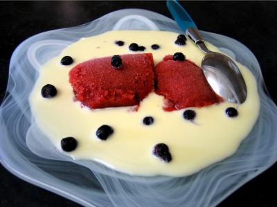 Recette Coupe de sorbet aux fraises