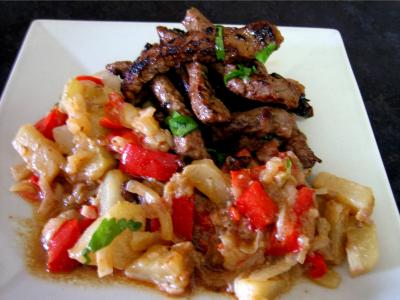 Image : recette Boeuf aux chayottes