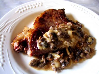 Recette Assiette de boeuf aux morilles