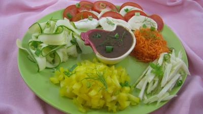 Image : recette Salade mozzarella
