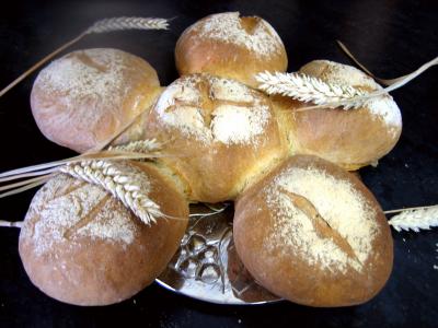 Image : recette Pain à la poolish aux 3 farines