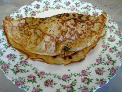 Chandeleur : Crêpes aux brocolis et aux noix