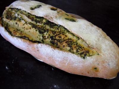 Image : recette Pain aux épinards