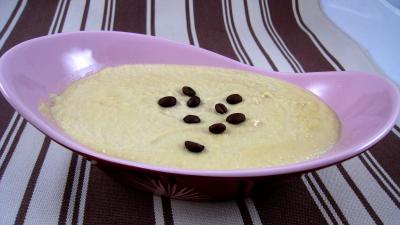 café : Coupelle de crème au jus de café