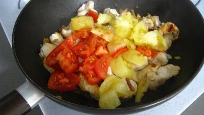 Sauté de dinde aux mirabelles - 6.4