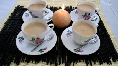 cannelle : Tasses de café au chocolat