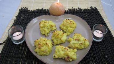 Recette Assiette d'hérissons de pommes de terre