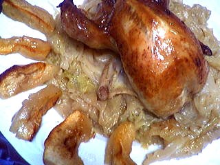 Image : recette Cailles au chou