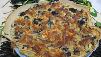 Cuisine diététique : Tarte de brick de champignons