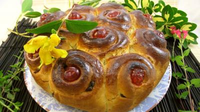 Image : recette Brioche rose de Marie