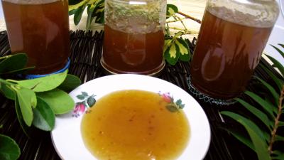 Recette Coupelle et bocaux de confiture de poires