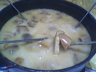 Fondue savoyarde aux cèpes - 8.1
