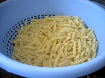 Macaronis sauce aux noisettes - 5.3