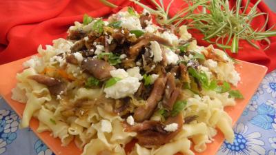 Image : recette Confit de canard aux pâtes