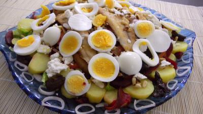 Image : Salade de pommes de terre et merlan 