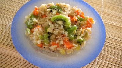 noix de coco : Assiette de riz à la noix de coco