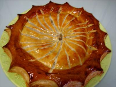 crème entière : Tourte aux cèpes et champagne