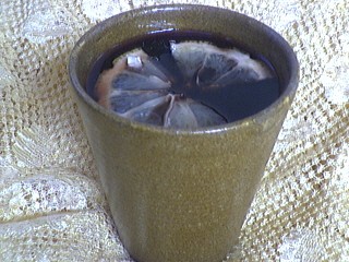 Image : Verre de vin chaud aux épices