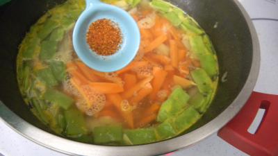 Soupe de carottes aux ris de veau - 8.1