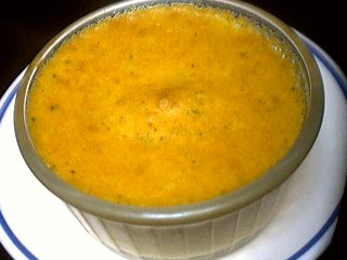 Image : Petit flan de potiron
