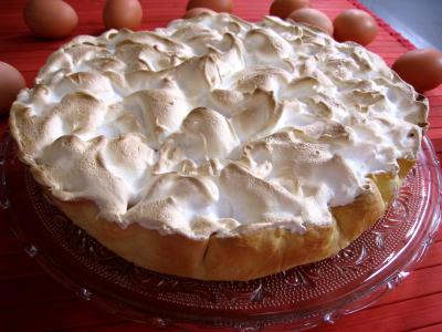 Recette Tarte au citron meringuée