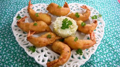Image : recette Beignets de crevettes ou gambas