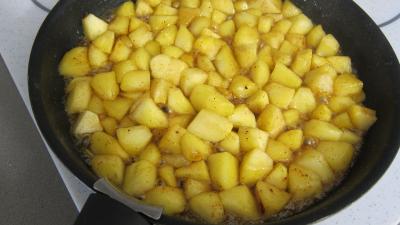 Pommes caramélisées au yaourt - 3.1