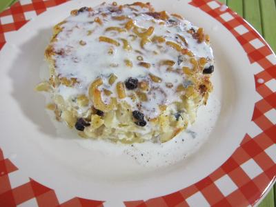 La cuisine des grand-mères : Assiette de coquillettes à la ricotta et à la juive