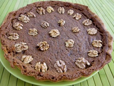 vanille liquide : Tarte aux noix à la vanille