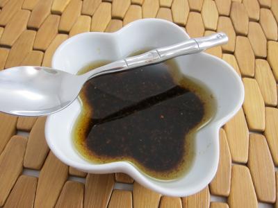 Sauces : Ramequin de vinaigrette facile et rapide