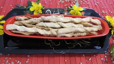 Gressins aux graines de tournesol