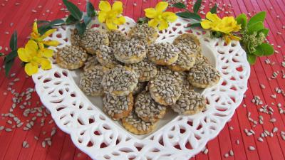 Recette Assiette de canapés aux graines de tournesol