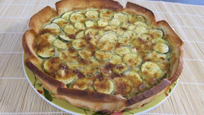 Image : recette Tourte aux courgettes