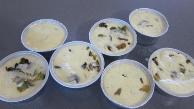 Recette Timbales au camembert